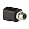 Asi M12 To RJ45 Adapter, RJ45 to Female M12 4 Pin, D Coded, Shielded ASITPA-4512FD-S - alternate 3